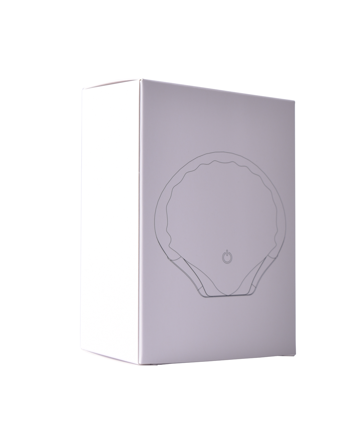 Shell-shaped male masturbator product packaging
