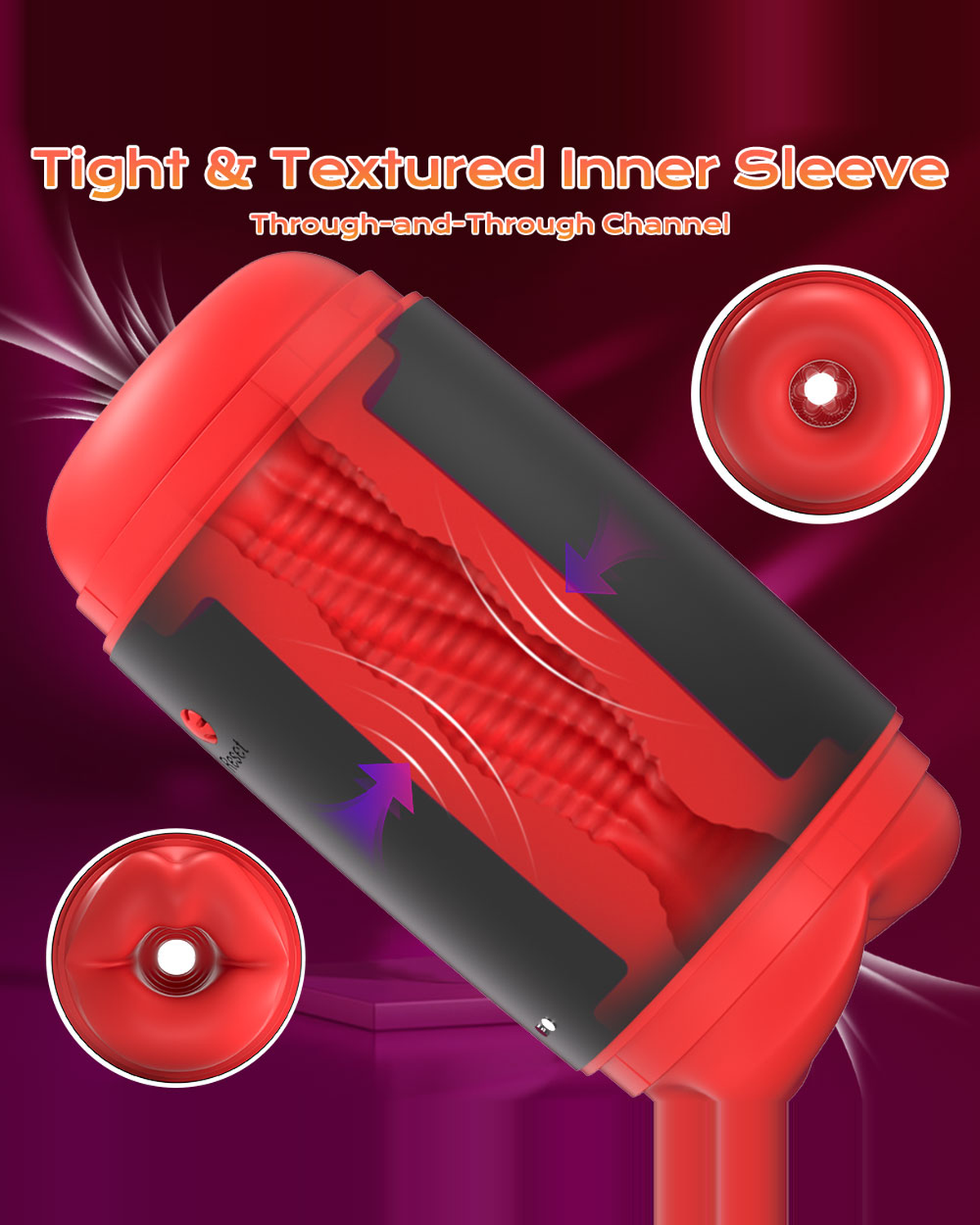 Finger-Soft male masturbator product detail image 5