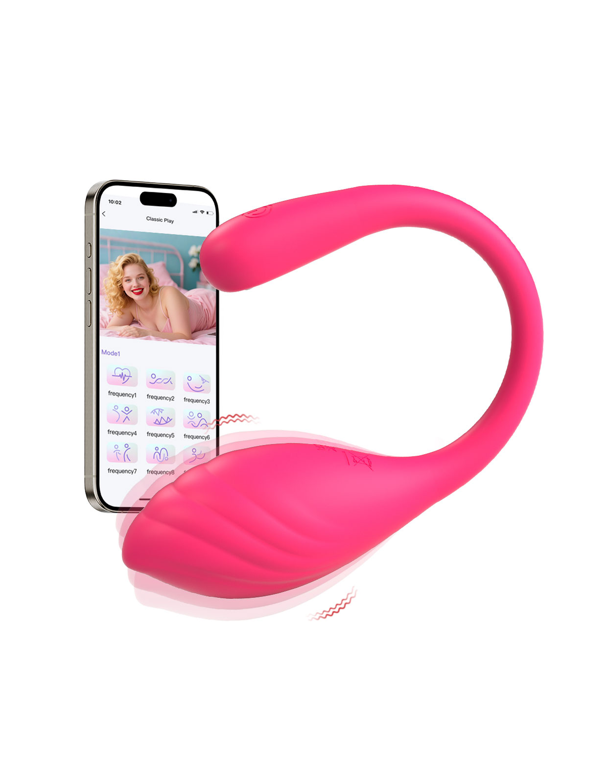 BlueWhale app egg vibrator product detail image 1