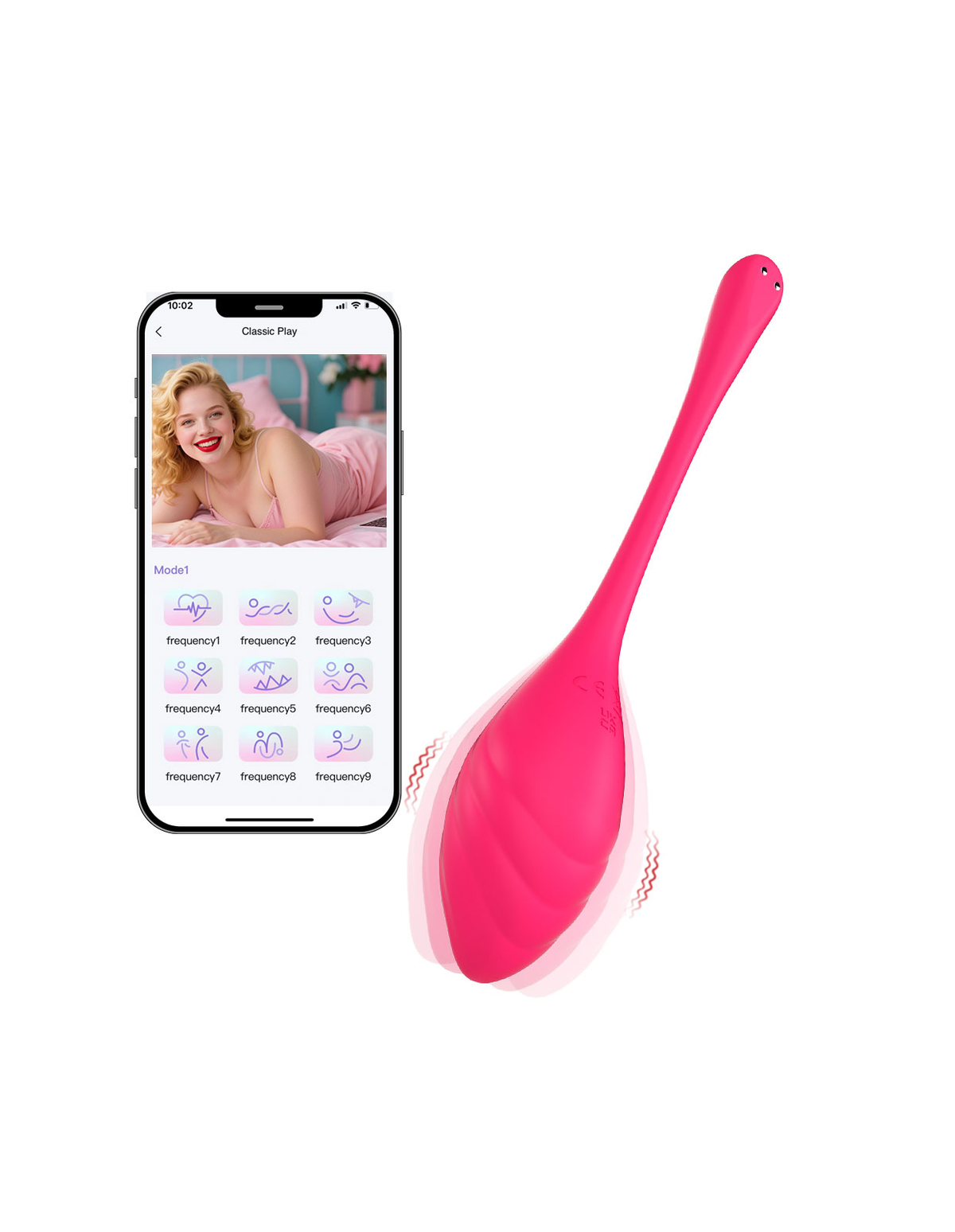 BlueWhale app egg vibrator product detail image 2