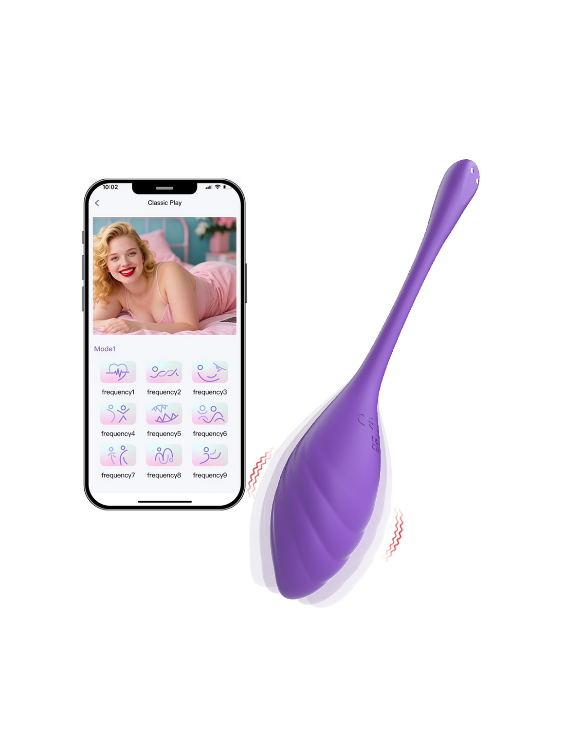 BlueWhale app egg vibrator product detail image 5