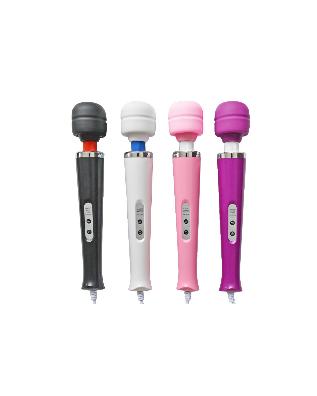 UltraWand plug-in massage wand in Purple, front view