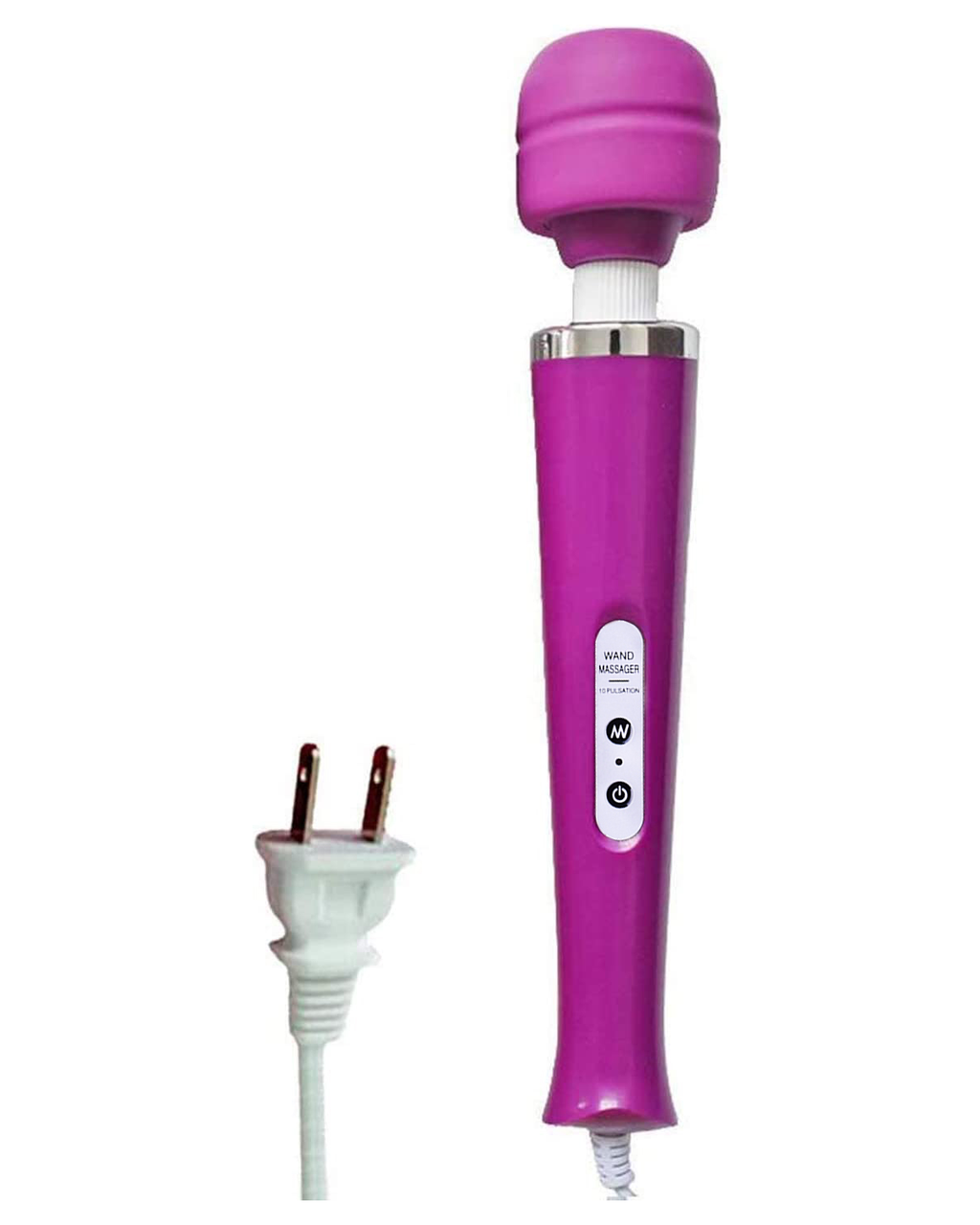UltraWand plug-in massage wand in Purple, alternate view 2