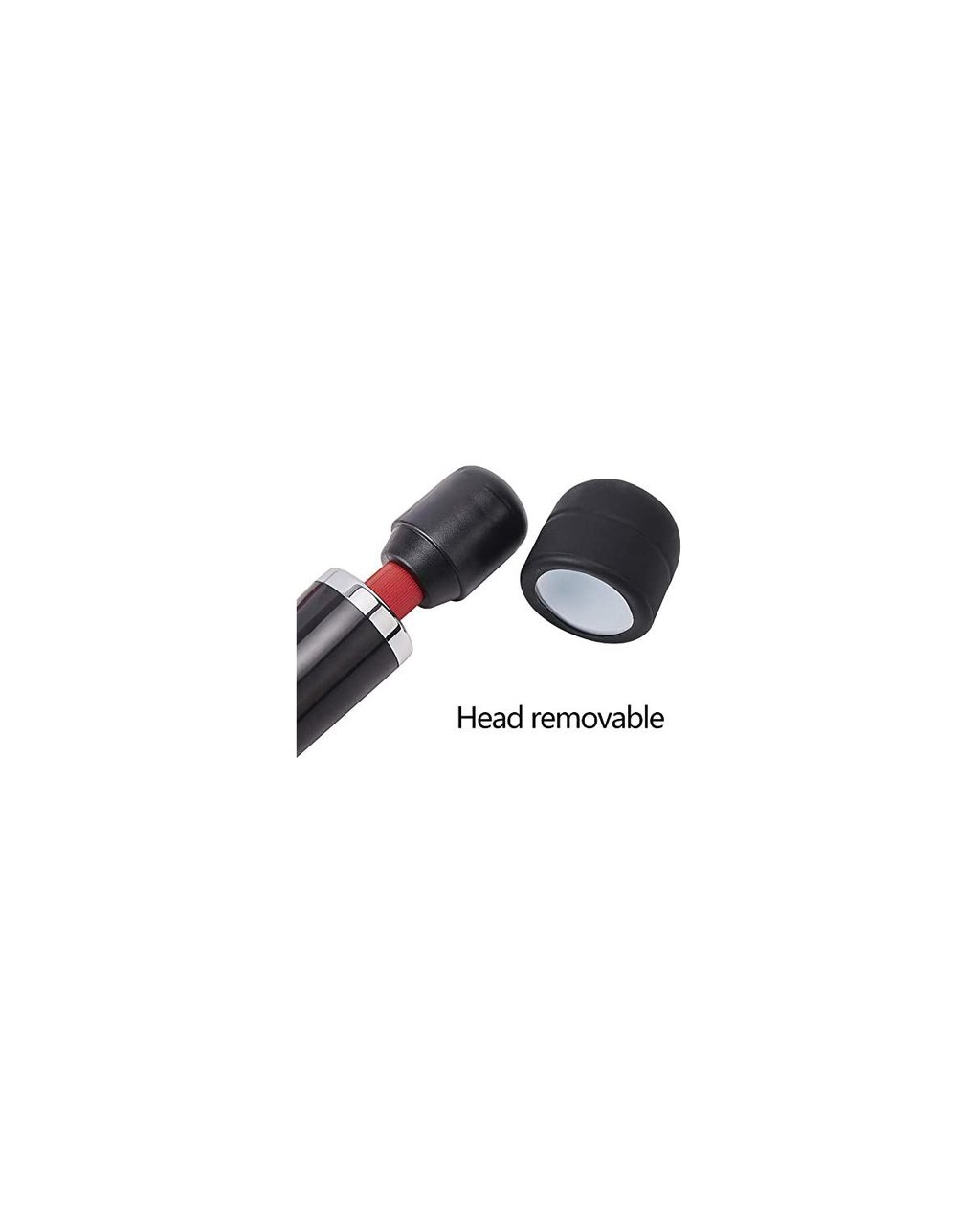 UltraWand plug-in massage wand in Purple, alternate view 3