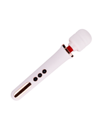 SootheWand rechargeable massage wand in White, front view