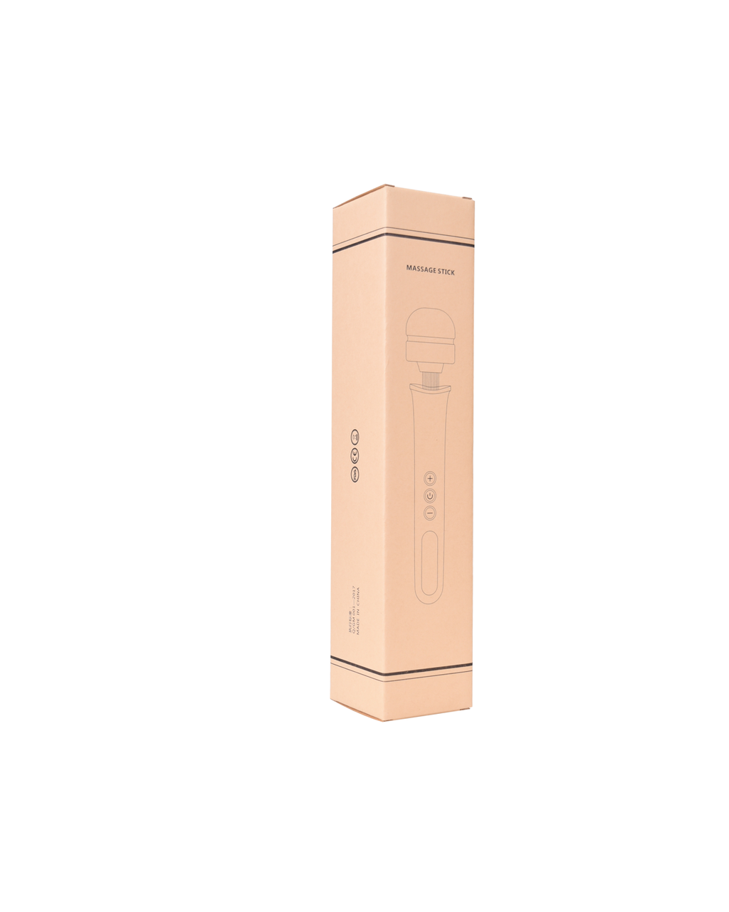 Discreet packaging box for the SootheWand massage wand