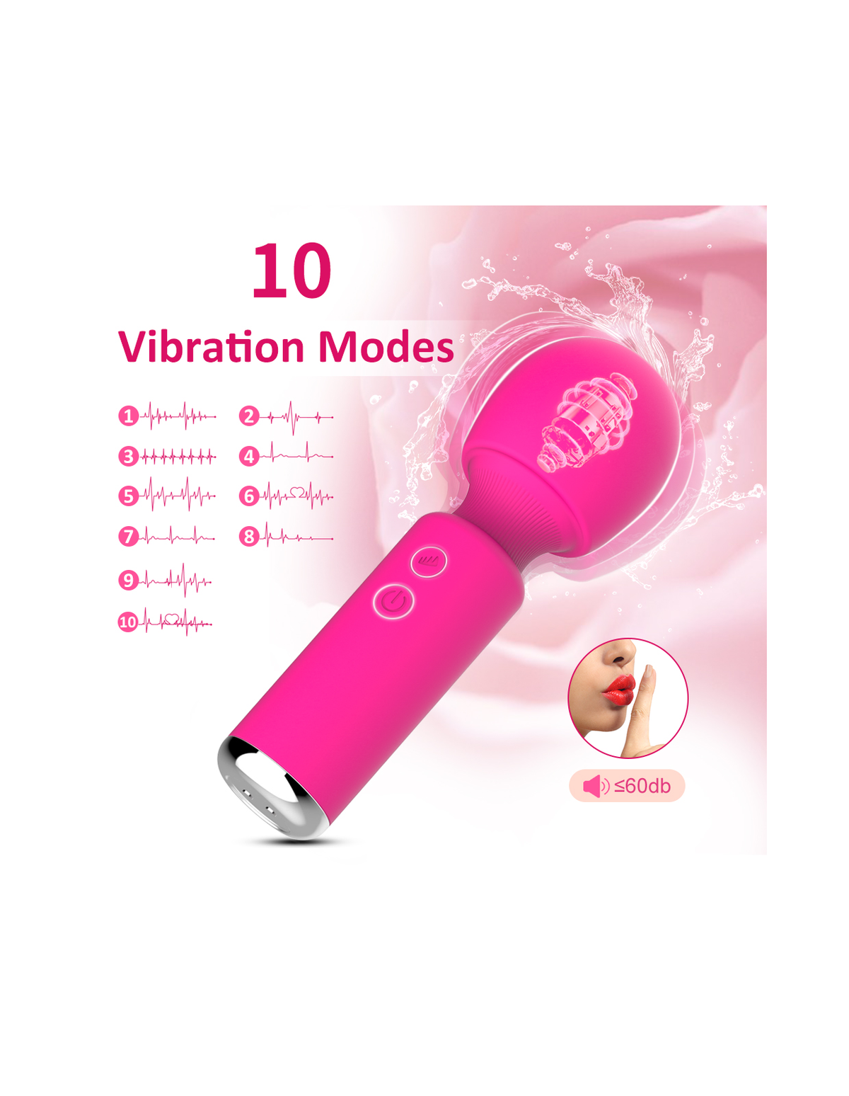 TideWand mini wand vibrator product detail image 5