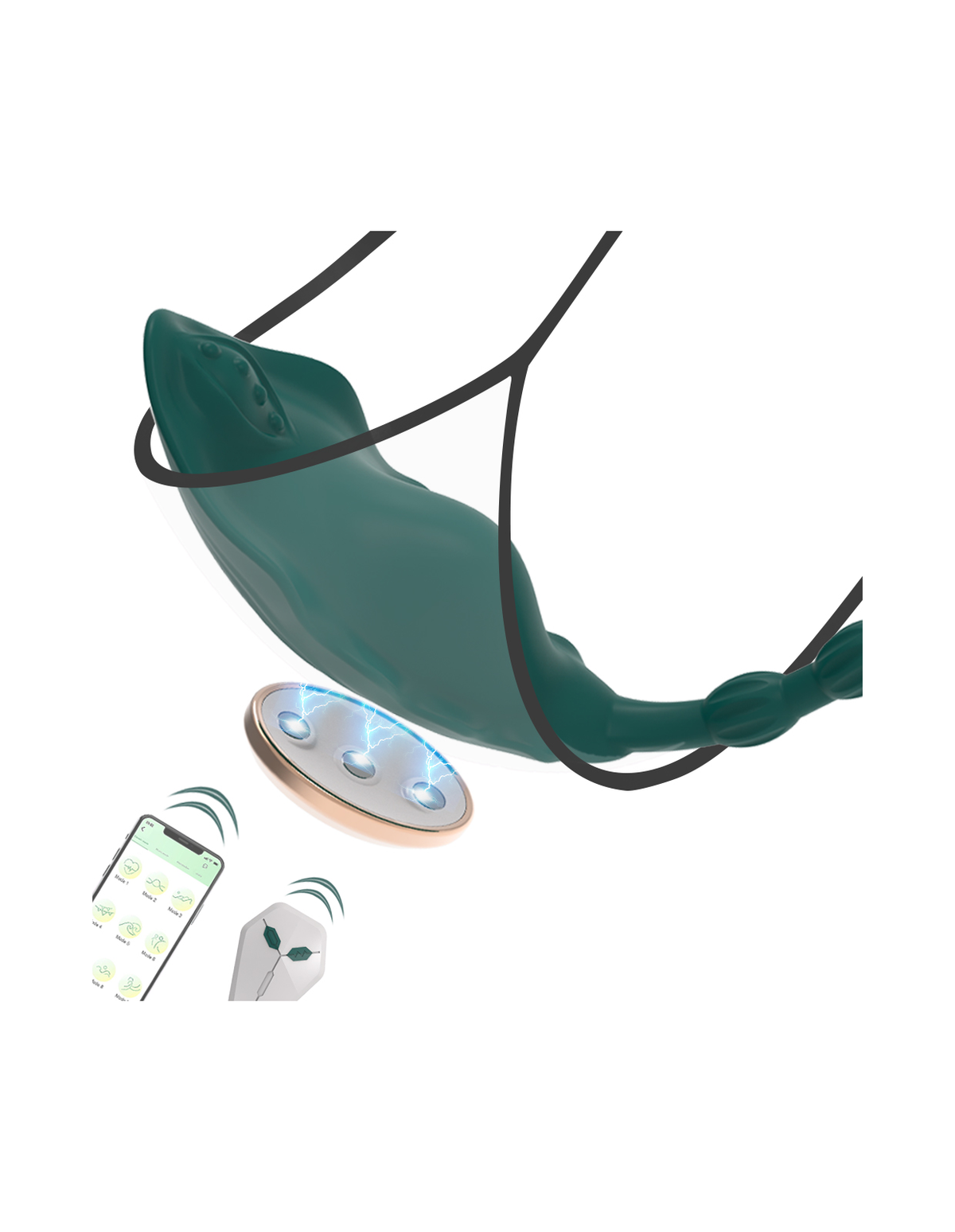 HoneyWear wearable vibrator product detail image 2