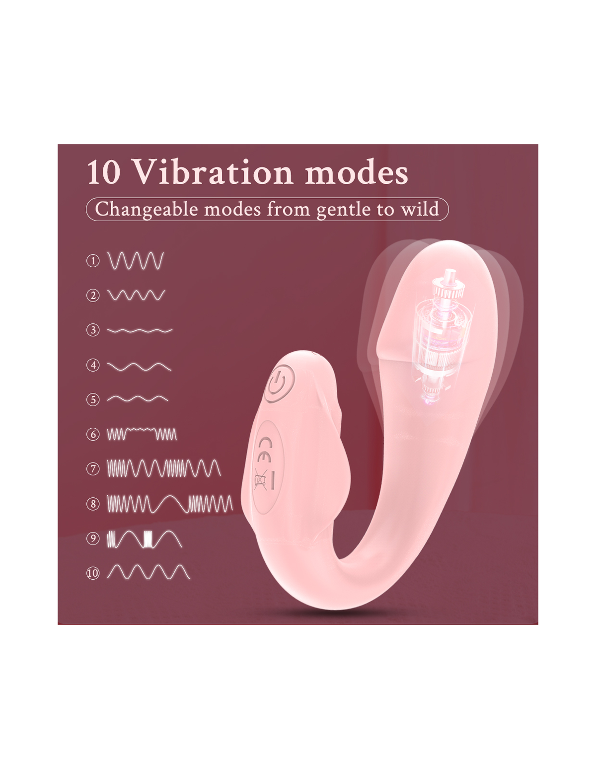 DolphinWear wearable egg vibrator product detail image 2