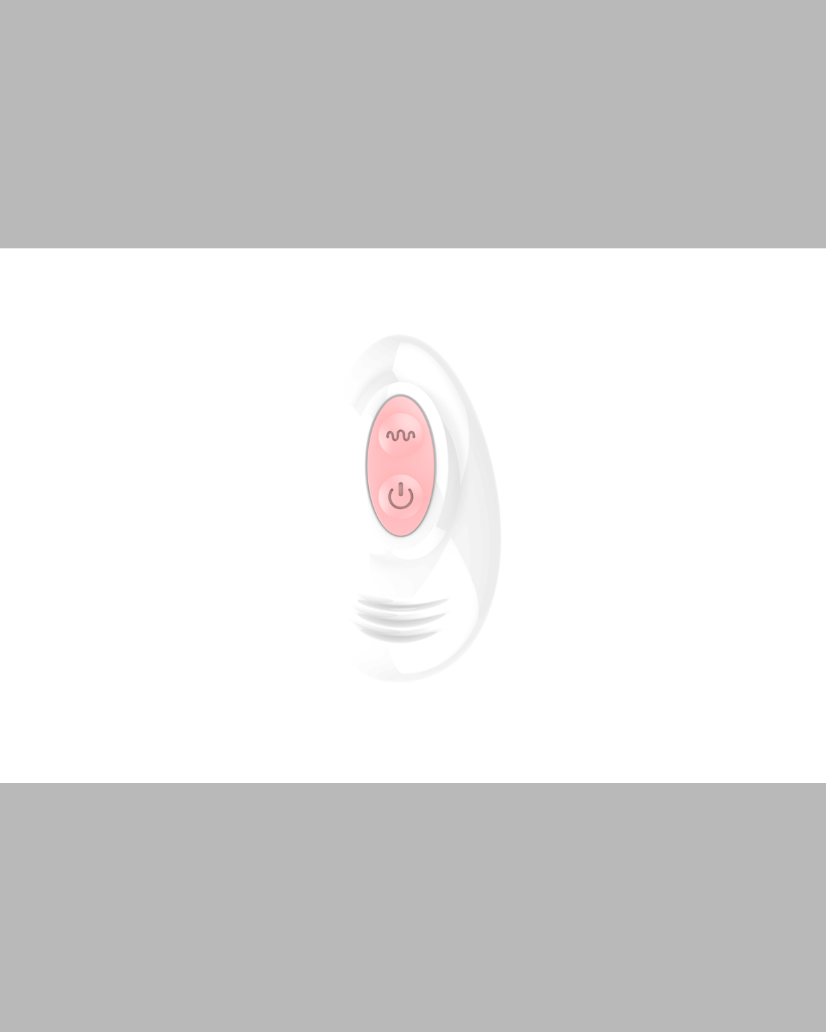 Dolphin wearable egg vibrator, front view