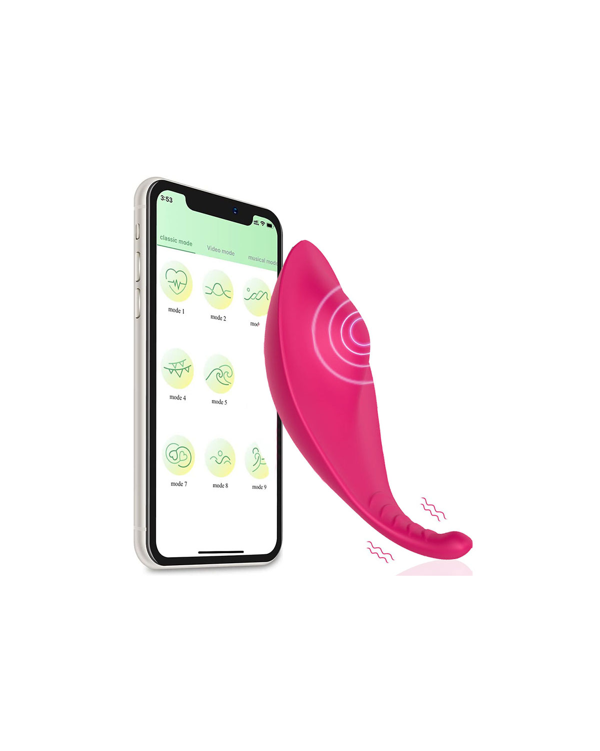 AppEgg app-controlled wearable egg vibrator, alternate view 4