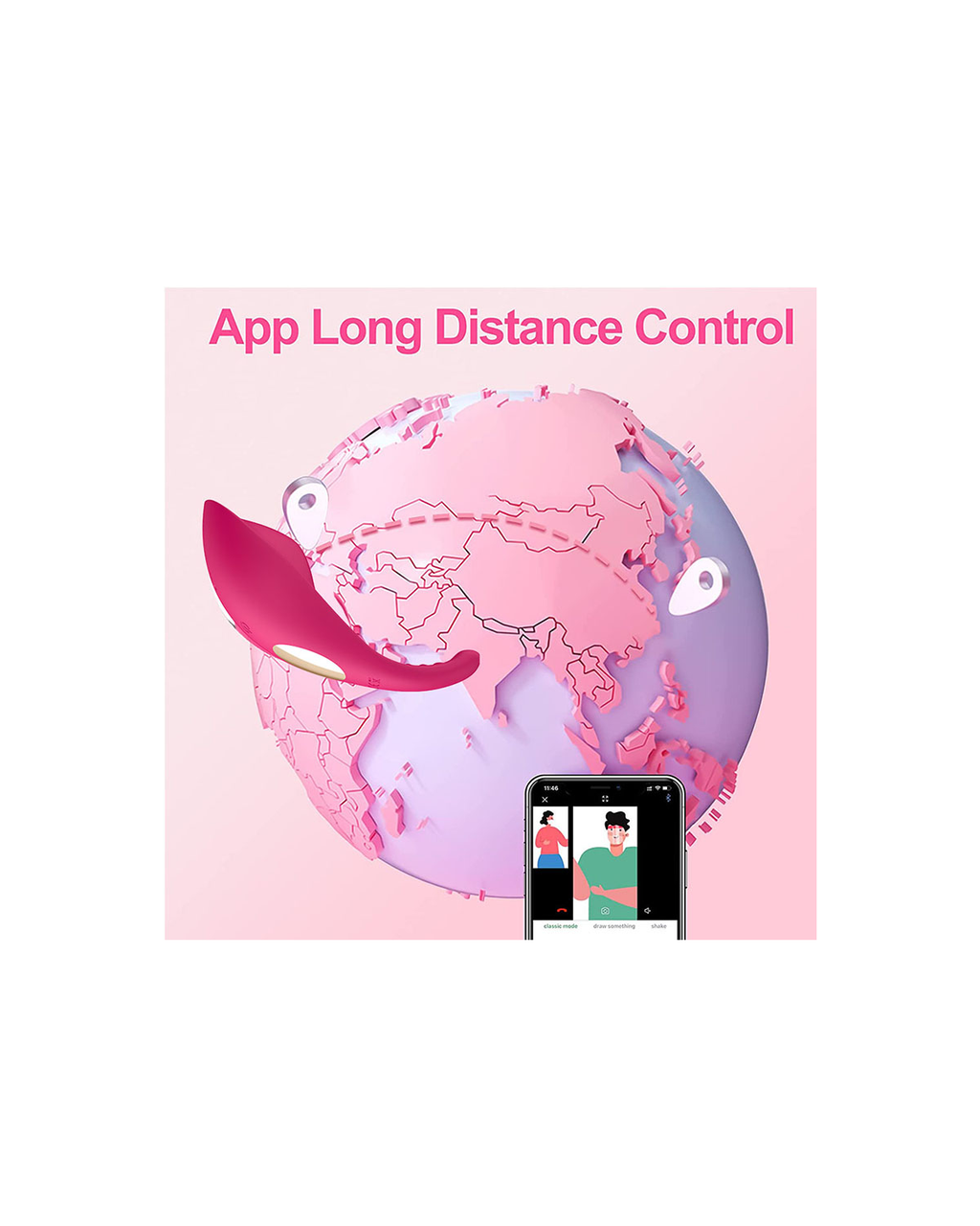 AppEgg app-controlled wearable egg vibrator, alternate view 5