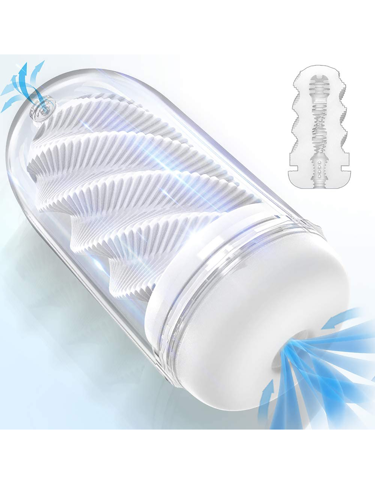 Auto-Suck male masturbator product detail image 1