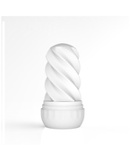Auto-suck clear self-suction male masturbator, alternate view 2