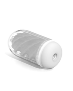 Auto-suck clear self-suction male masturbator, alternate view 4