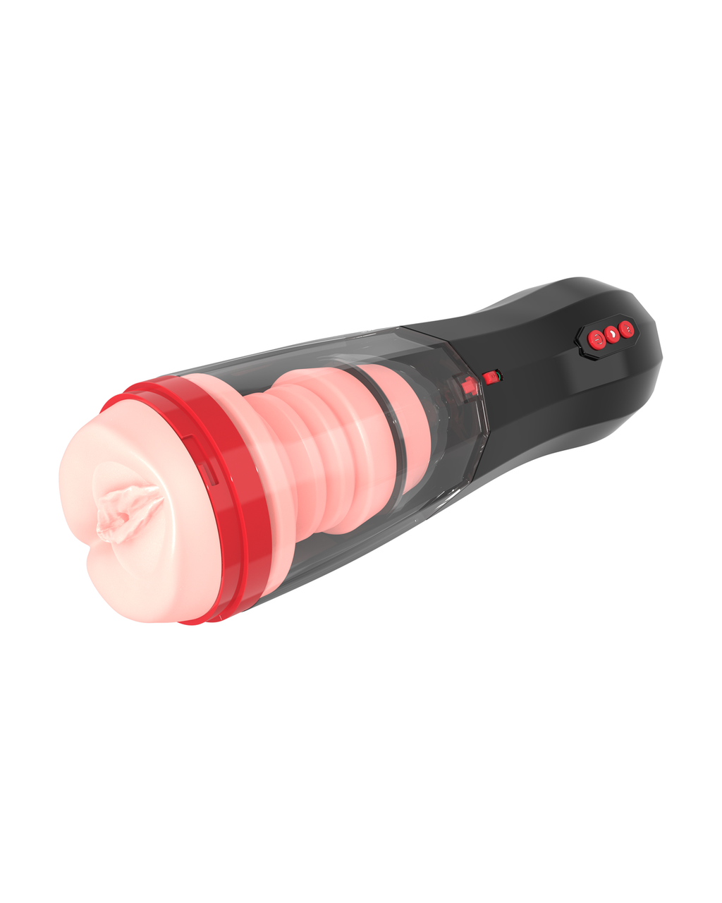 Titan telescoping vibrating male masturbator, alternate view 4