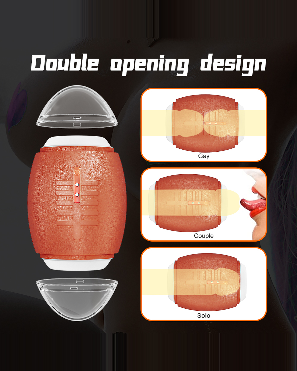 Rugby-Ball male masturbator product detail image 5