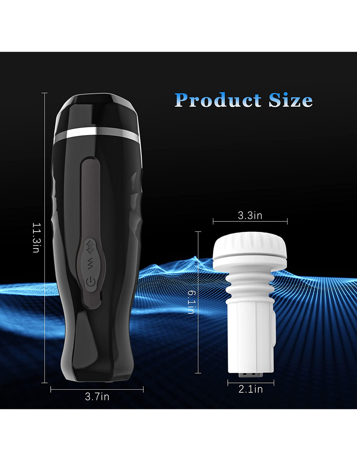 Pulse-Stretch male masturbator product detail image 5