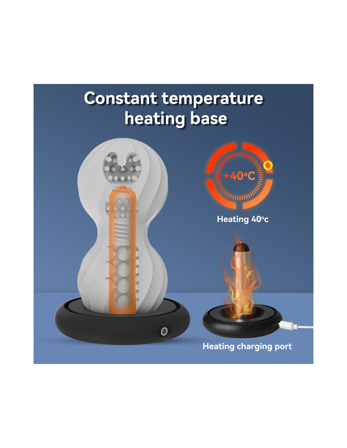 Bead-Warm male masturbator product detail image 5