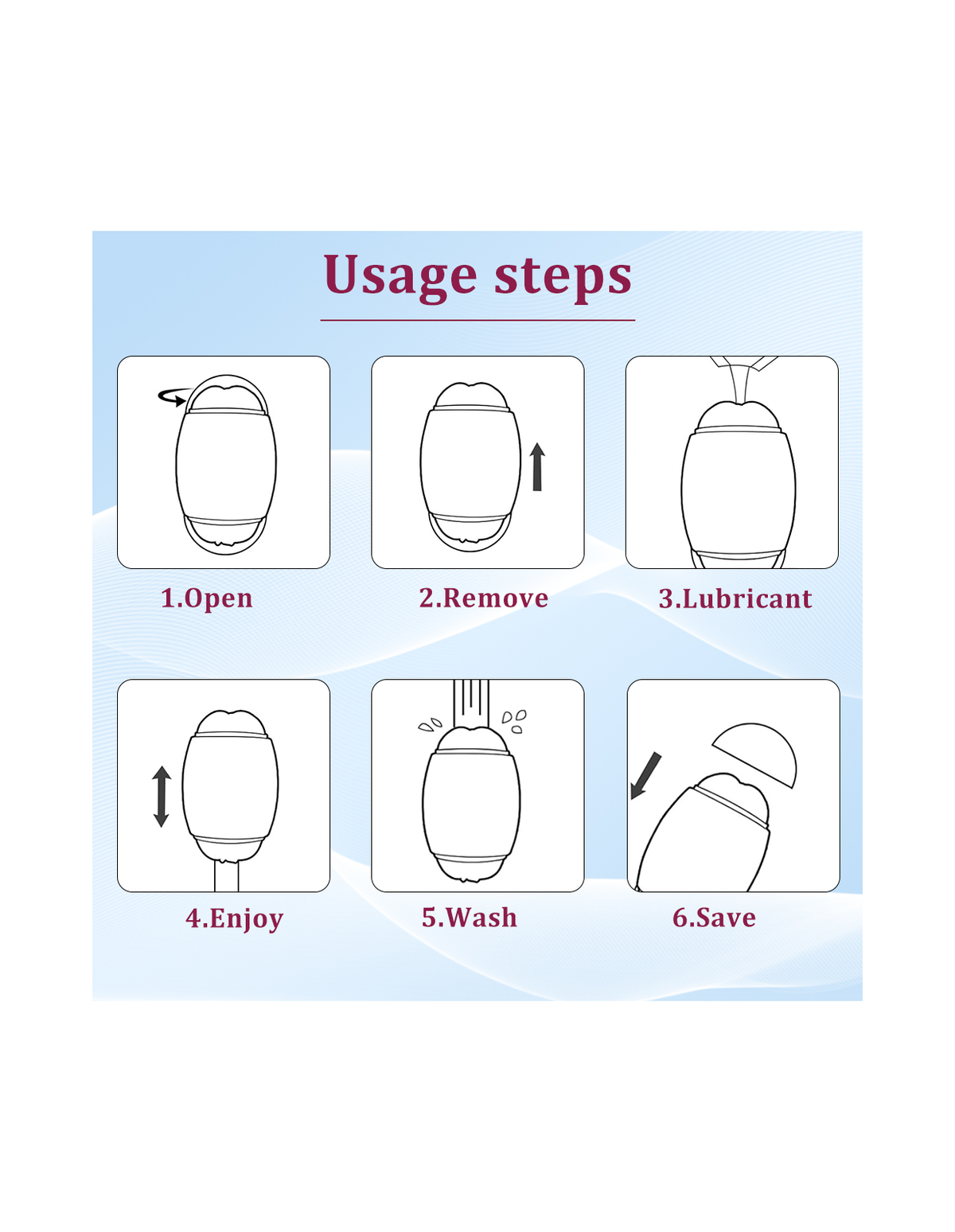 RugbySleeve manual stroker product detail image 5