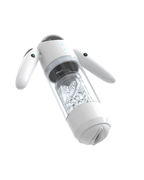 Astronaut white rotating telescoping male masturbator, alternate view 3