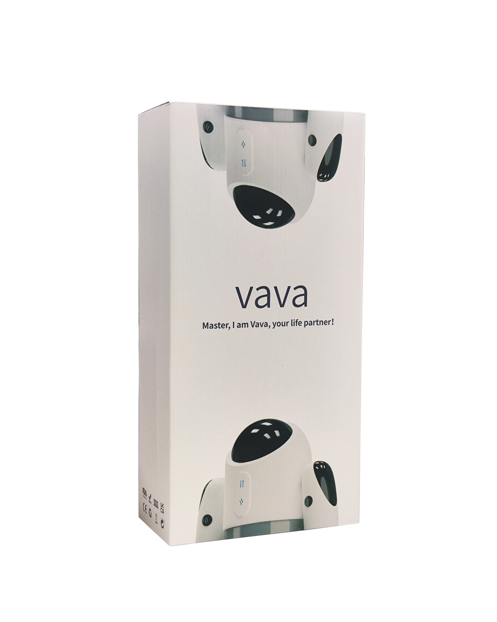 Discreet packaging box for the Astronaut white male masturbator
