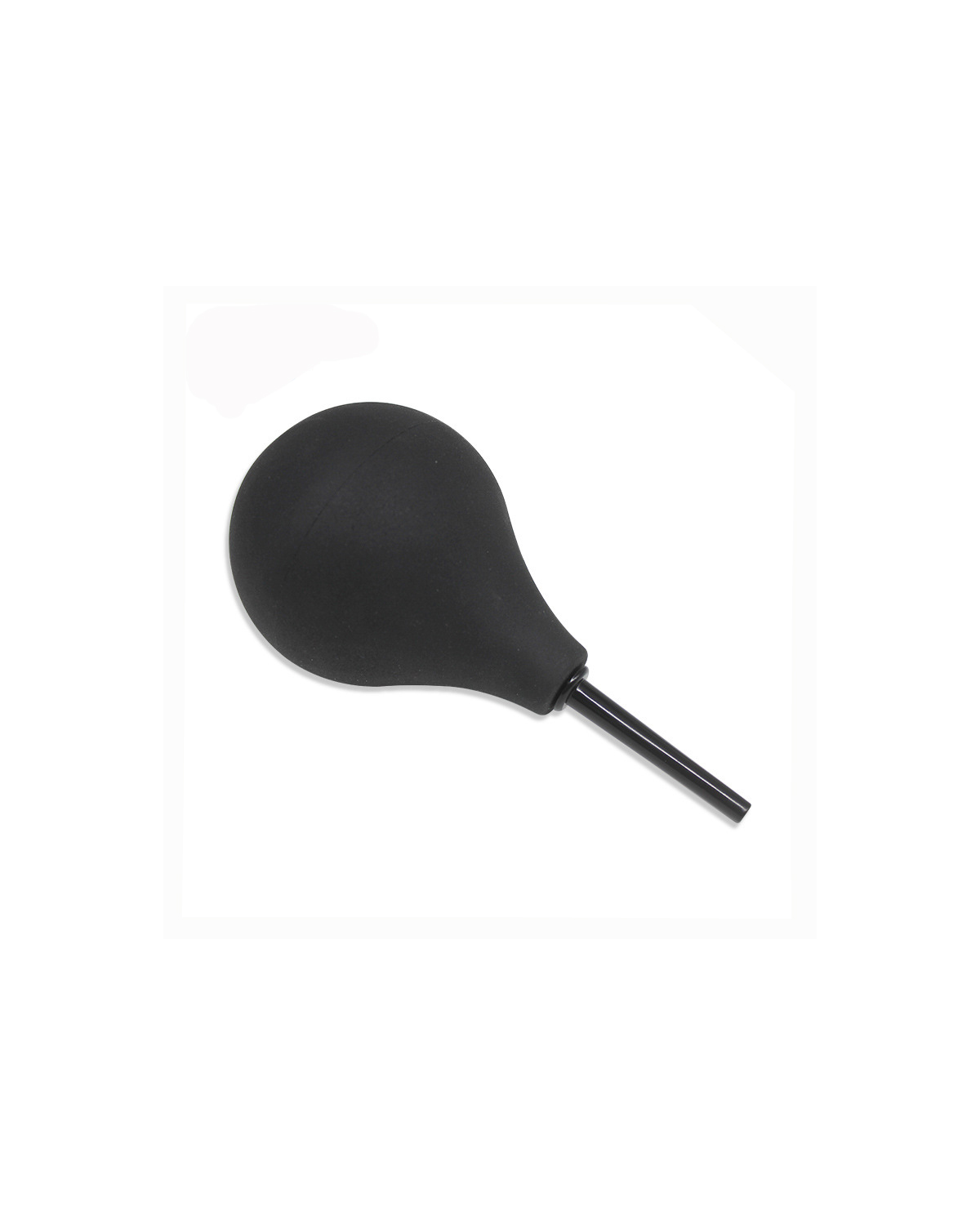 Classic PVC bulb douche cleansing bottle in black, alternate view 3