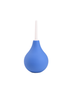 Classic PVC bulb douche cleansing bottle in blue, alternate view 4
