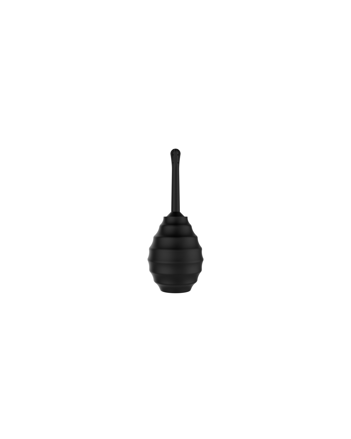 Black anti-reflux silicone douche bottle, alternate view 4