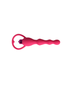 BeadFlow silicone vibrating anal beads, alternate view 3