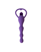 BeadFlow silicone vibrating anal beads, alternate view 4