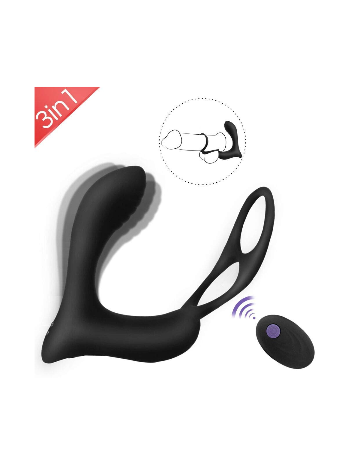 Four-Series prostate massager product detail image 1