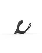 Four-Series black wearable silicone prostate massager, alternate view 3