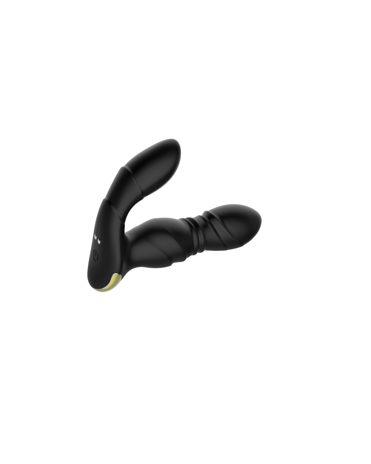 Telescope-One black telescoping prostate massager, alternate view 2