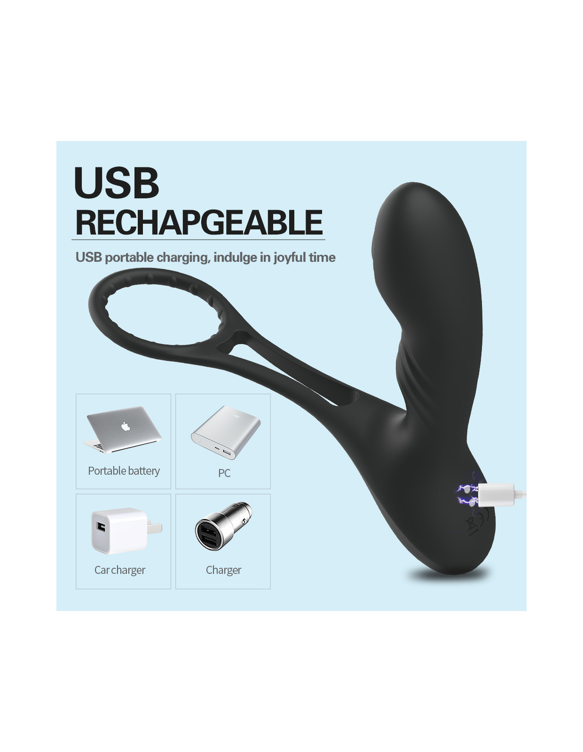Dual-Heat prostate massager product detail image 4