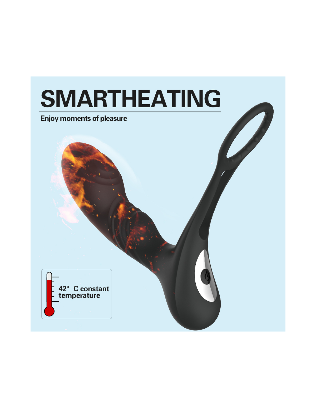 Dual-Heat prostate massager product detail image 5