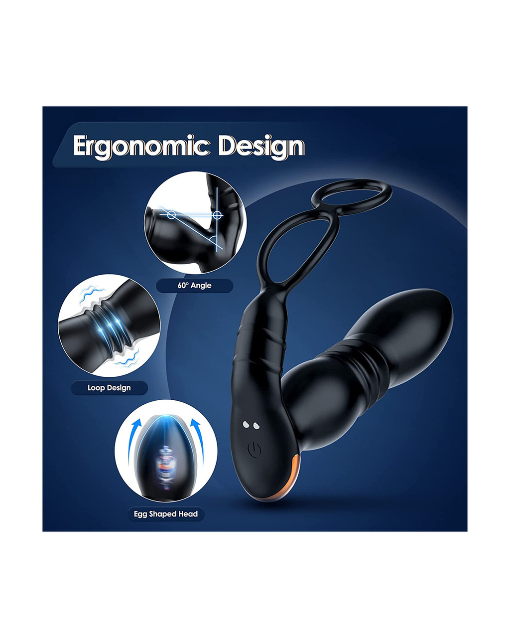 KingBack prostate massager, alternate view 4