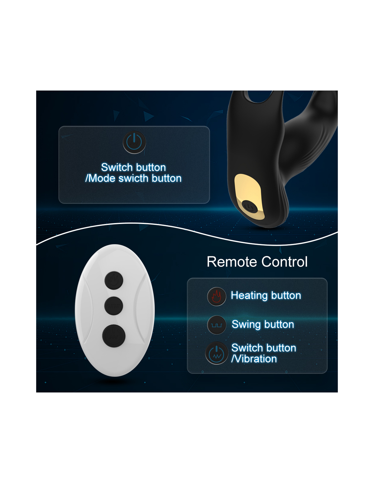 Warrior prostate massager product detail image 6