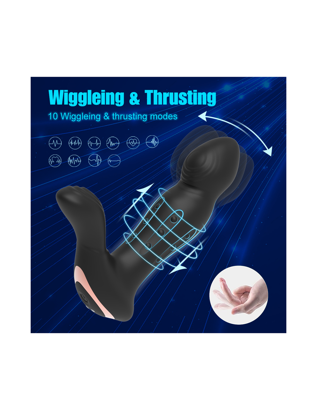 Peristaltic-One prostate massager product detail image 3