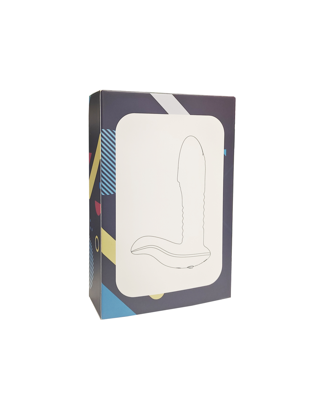 Discreet packaging box for the ThrustWave prostate massager