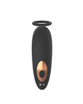 Spartan black app-controlled peristaltic prostate massager, front view