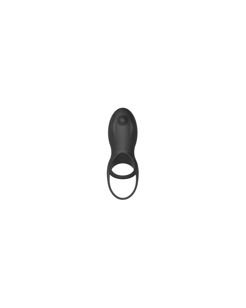 Twin Swallow A silicone vibrating ring massager, front view