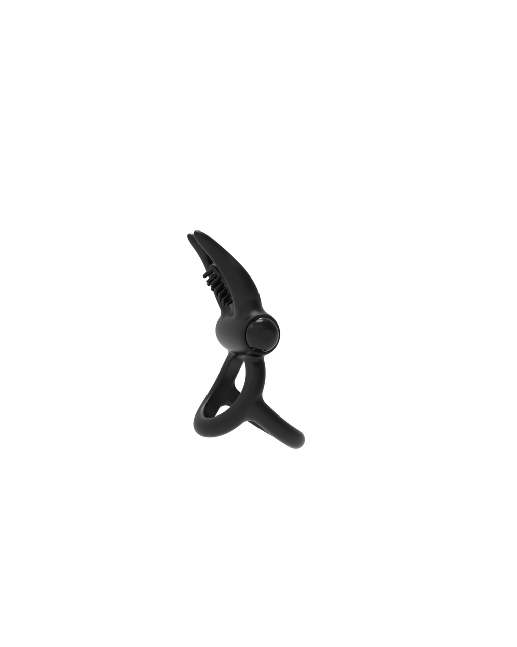 Scorpion silicone vibrating ring black, alternate view 4
