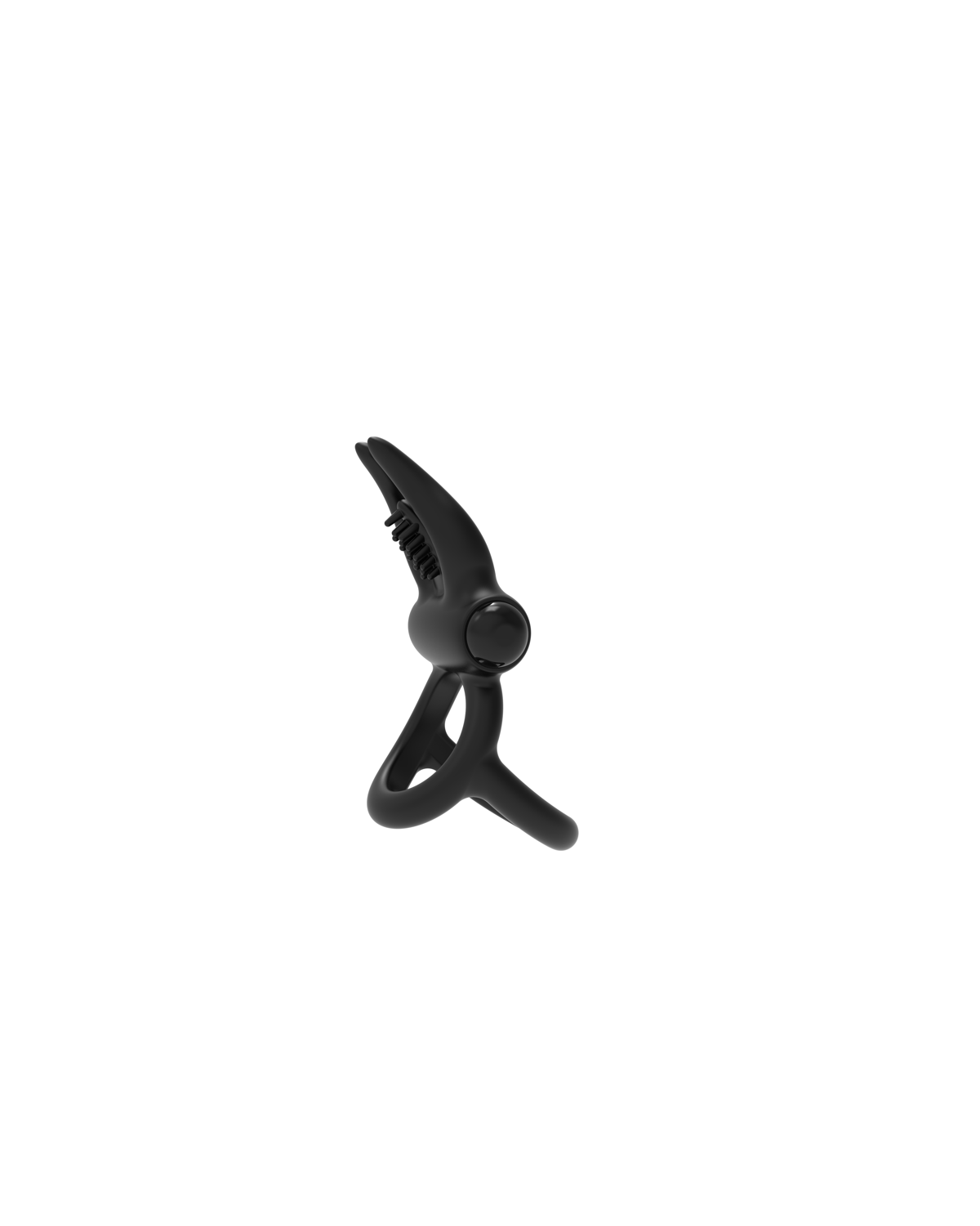 Scorpion silicone vibrating ring black, alternate view 4