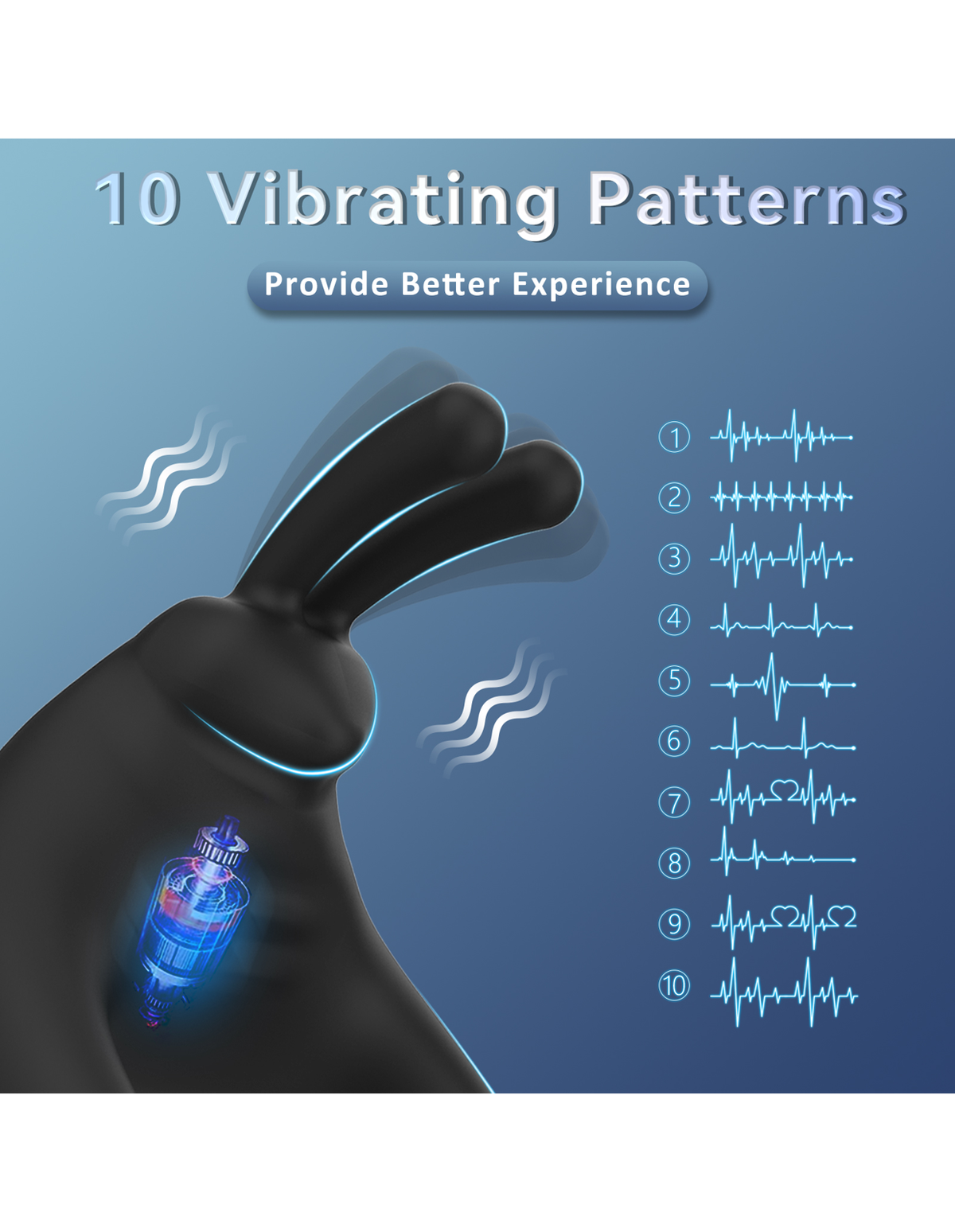 BunnyRing 2 vibrating ring product detail image 2