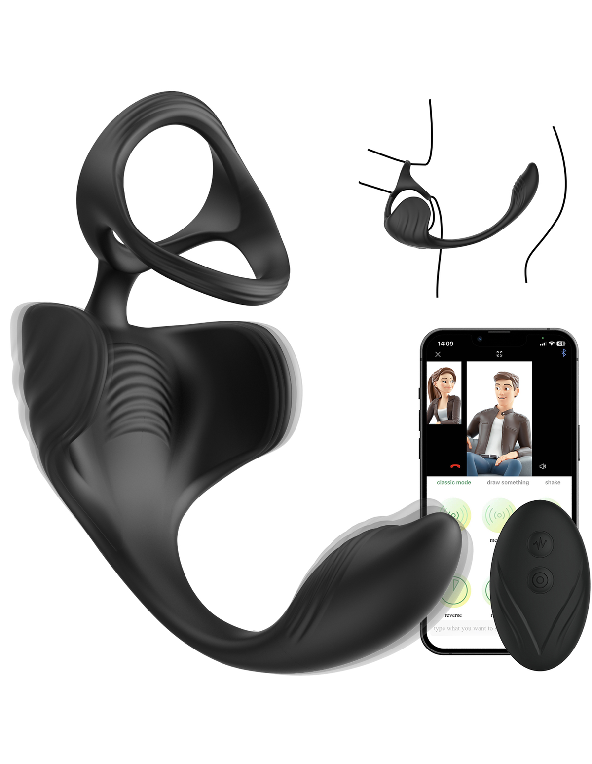 EggPspot prostate massager product detail image 2