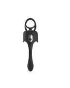 EggPspot silicone prostate massager black, alternate view 2
