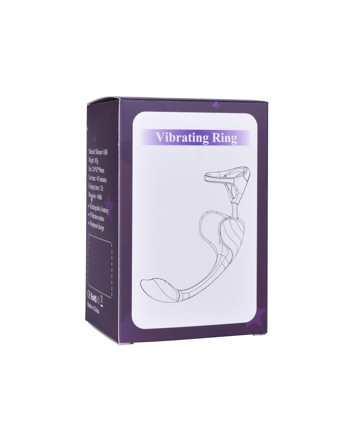 EggPspot prostate massager product packaging