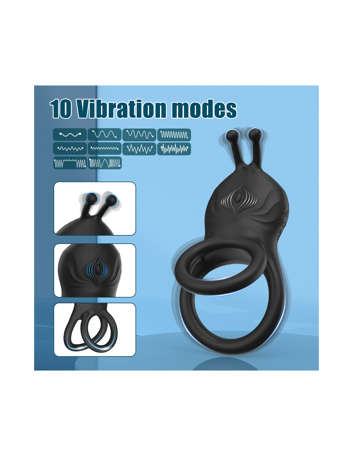 Nezha dual-ring massager product detail image 2