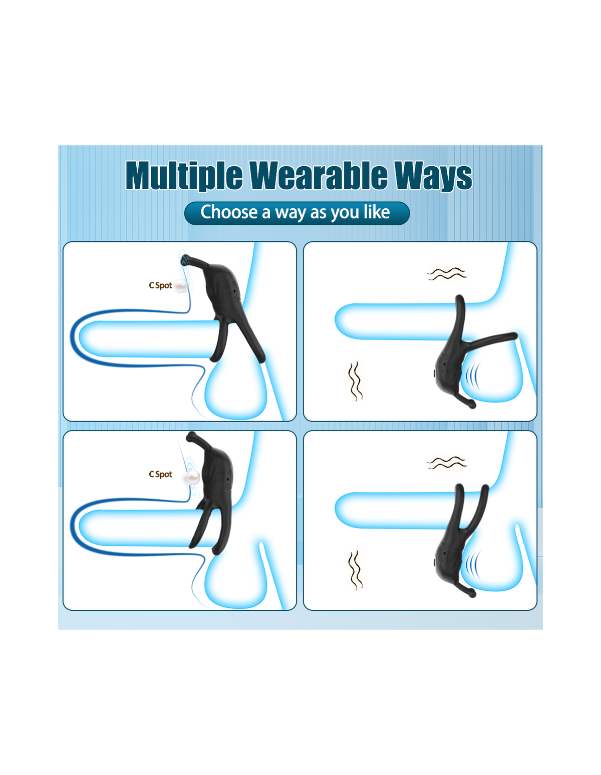 Nezha dual-ring massager product detail image 4